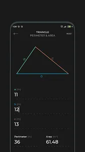 Geometry calculator screenshot 3