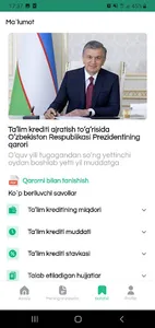 Ta'lim krediti screenshot 3