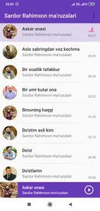 Sardor Rahimxon maruzalari mp3 screenshot 0