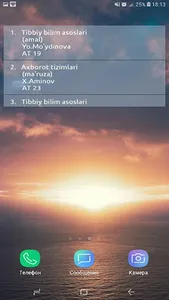 Timetable of TUIT FB screenshot 1