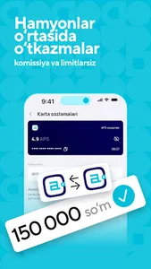 A-Pay: Pul o‘tkazish, keshbek screenshot 16