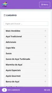 Açaí Estrela Tropical screenshot 1