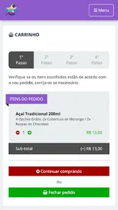 Açaí Estrela Tropical screenshot 3