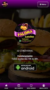 Paloma Lanches screenshot 0