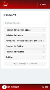Rainha dos Caldos screenshot 1