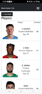 Manchester City App screenshot 4