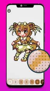 Color By Number Monster Girls screenshot 0