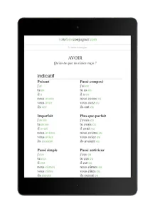 French verb conjugator screenshot 6