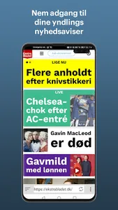 Danske Nyheder screenshot 2