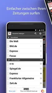 Deutsche Zeitungen screenshot 0