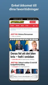 Svenska Tidningar screenshot 2