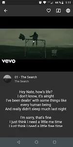 NF Lyrics screenshot 2