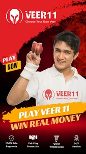 Veer11 : Fantasy Cricket App screenshot 0