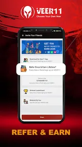 Veer11 : Fantasy Cricket App screenshot 1