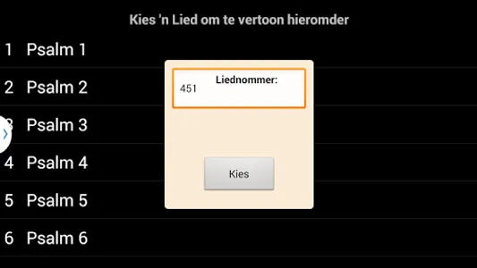 Liedboek screenshot 0