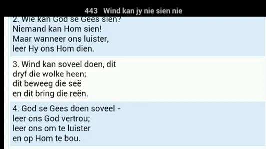 Liedboek screenshot 2