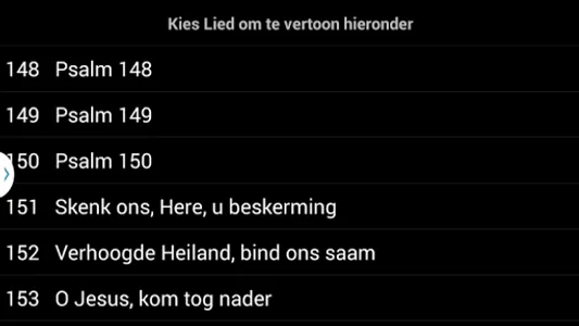 Liedboek screenshot 3