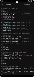 Rlytic R Programming Editor screenshot 0