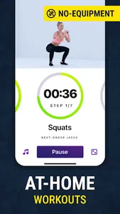 VERV: Home Fitness Workout screenshot 1