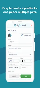 MyPetChart screenshot 2