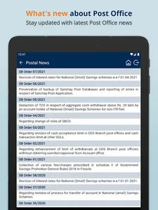 Post Office Agent App DOPAgent screenshot 8