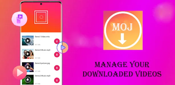 Moj App Video Downloader screenshot 3