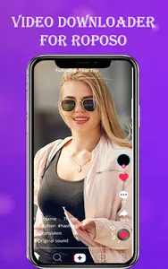 Roposo video downloader screenshot 0