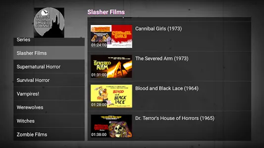 Classic Horror Movie Channel screenshot 23