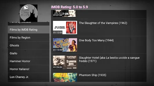 Classic Horror Movie Channel screenshot 27