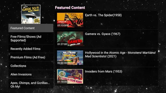 Classic Sci-fi Movie Channel screenshot 14