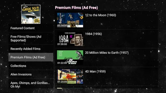 Classic Sci-fi Movie Channel screenshot 15