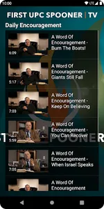 First UPC Spooner TV screenshot 1