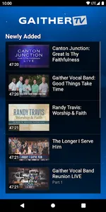 Gaither TV screenshot 1