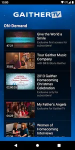 Gaither TV screenshot 2