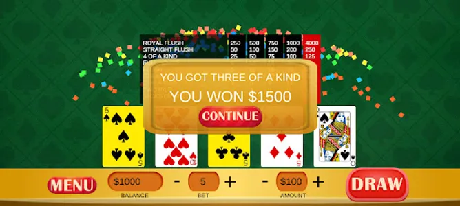 Jacks or Better - Video Poker screenshot 2