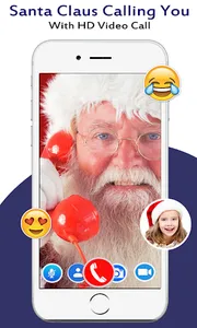 Santa Claus Video Calling & Ch screenshot 0