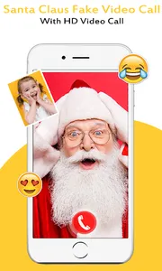 Santa Claus Video Calling & Ch screenshot 1