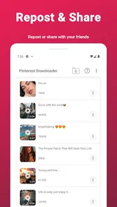 Video Downloader For Pinterest screenshot 5