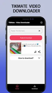 Tikmate: TT Video Downloader screenshot 0