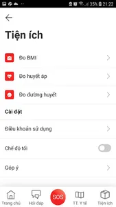 S-Health: Sức khỏe người cao t screenshot 4