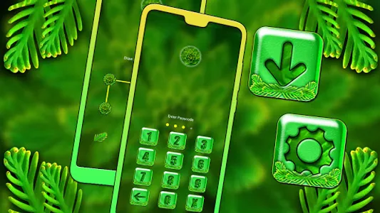 Green Leafed Plant Theme screenshot 4