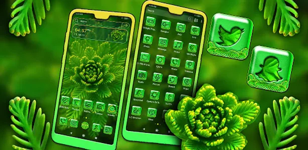 Green Leafed Plant Theme screenshot 7