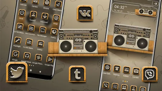 Radio Cassette Player Theme screenshot 0