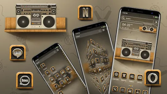 Radio Cassette Player Theme screenshot 2