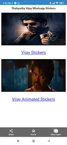 Leo Vijay Stickers Whatsapp screenshot 0