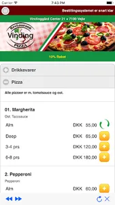 Vinding Restaurant & Pizza screenshot 1