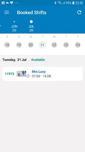 iStaffRota screenshot 2
