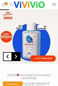 ViViViO Shop Schweiz screenshot 9