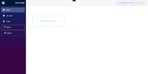 ACV Portal screenshot 1