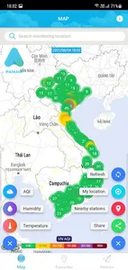 PAM Air | Air Quality in Vietn screenshot 2